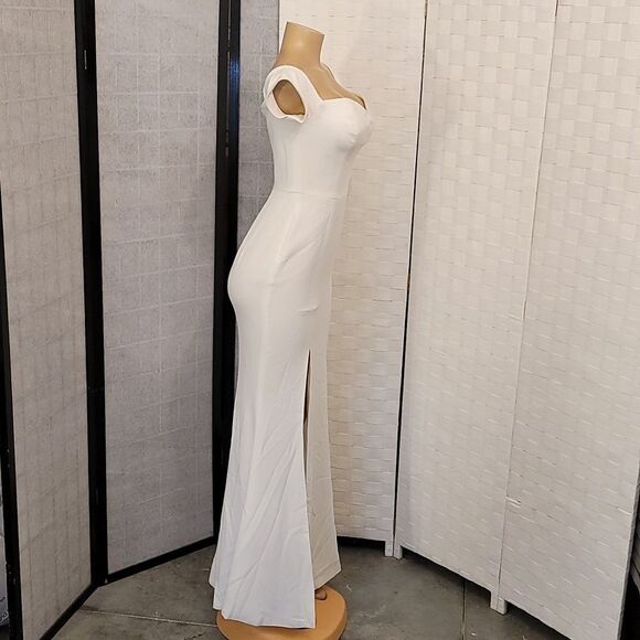 BRAND NEW DRESS THE POPULATION LOGAN OFF-THE-SHOULDER SWEETHEART DRESS - Picture 6 of 16